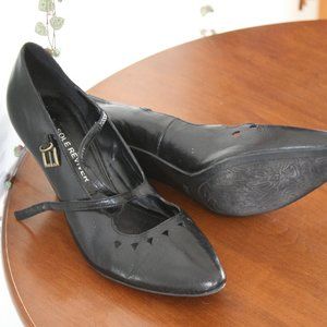 Sole Reviver by Next Black Leather High Heel